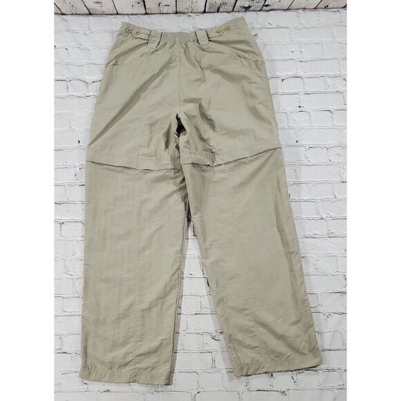 Vintage Alpine Design Hiking Pants Camping Nylon Convertible Pants WOMENS SZ L - Picture 3 of 7